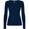 Camisetas manga larga roly extreme mujer de 100% algodón azul marino con impresión vista 1