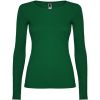 Camisetas manga larga roly extreme mujer de 100% algodón verde botella con impresión vista 1