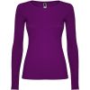 Camisetas manga larga roly extreme mujer de 100% algodón púrpura con impresión vista 1