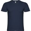 Camisetas manga corta roly samoyedo de 100% algodón azul marino con publicidad vista 1