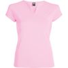 Camisetas manga corta roly belice mujer de algodon rosa claro vista 1