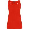 Camisetas tirantes roly brenda mujer de 100% algodón rojo con publicidad vista 1