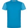 Camisetas técnicas roly zolder de poliéster turquesa vista 1