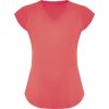 Camisetas técnicas roly avus mujer de poliamida coral fluor vista 1