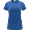 Camisetas manga corta roly capri mujer de 100% algodón royal con logo vista 1