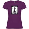 Camisetas despedida mujer de despedida para mujer con señal insert coin 100% algodón púrpura para personalizar vista 1