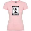 Camisetas despedida mujer de despedida para mujer con señal insert coin 100% algodón rosa claro para personalizar vista 1