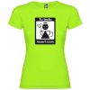 Camisetas despedida mujer de despedida para mujer con señal insert coin 100% algodón verde oasis para personalizar vista 1