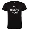 Camisetas despedida hombre de despedida en color 100% algodón negro vista 1