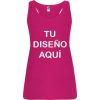 Camisetas despedida mujer de tirantes de despedida 100% algodón roseton vista 1