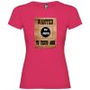 Camisetas despedida mujer para despedida de soltera cartel de se busca 100% algodón roseton vista 1