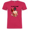 Camisetas despedida hombre de manga corta con diseño de globo y flor 100% algodón roseton con impresión vista 1