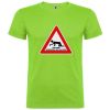 Camisetas despedida hombre de despedida 100% algodón verde oasis con impresión vista 1