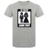 Camisetas despedida hombre manga corta game over 100% algodón gris vigoré vista 1