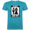 Camisetas despedida hombre manga corta game over 100% algodón turquesa vista 1