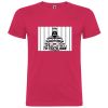 Camisetas despedida hombre con imagen de presidiario 100% algodón roseton con impresión vista 1