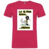 Camisetas despedida hombre lema la última gran juerga 100% algodón roseton con impresión vista 1
