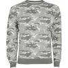 Sudaderas básicas roly malone de algodon camuflaje gris vista 1