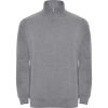 Sudaderas cremallera roly aneto de algodon gris vigoré para personalizar vista 1