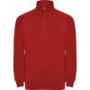Sudaderas cremallera roly aneto de algodon rojo para personalizar vista 1