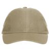 Gorras serigrafiadas roly terra de 100% algodón arena con logo vista 1