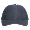 Gorras serigrafiadas roly terra de 100% algodón azul denim con logo vista 1