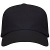 Gorras serigrafiadas roly uranus de 100% algodón negro vista 1