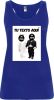 Camisetas despedida mujer de tirantes de despedida novios bebés 100% algodón royal para personalizar vista 1