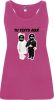 camiseta de tirantes de despedida novios bebés troquelado para mujer en color roseton para personalizar vista 1
