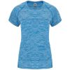 Camisetas técnicas roly austin mujer de poliéster con logo vista 3
