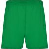 Pantalones roly calcio de poliéster verde con publicidad vista 1