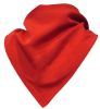 Pañuelos lisos algodón cuadrado 52x52 de 100% algodón rojo vista 1