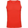 Camisetas técnicas roly andre de poliéster rojo con impresión vista 1