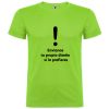 Camisetas despedida hombre de despedida en color 100% algodón verde oasis vista 1