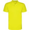 Polos técnicos deporte roly monzha de poliéster amarillo fluor vista 1