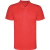 Polos técnicos deporte roly monzha de poliéster rojo vista 1
