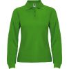 Polos manga larga roly estrella ls mujer de 100% algodón verde grass vista 1