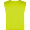 Petos deportivos roly ajax de poliéster amarillo fluor para personalizar vista 1