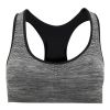 Camisetas tirantes roly sakhir mujer de poliéster negro vigore con logo vista 1