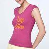 Camisetas manga corta roly martinica mujer de 100% algodón para personalizar vista 2