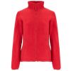 Polares personalizados roly artic mujer de poliéster rojo con logo vista 1