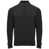 Sudaderas cremallera roly epiro de poliéster negro para personalizar vista 1