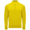 Sudaderas cremallera roly epiro de poliéster amarillo para personalizar vista 1