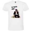 Camisetas despedida hombre blanca de fiesta con foto de borracho 100% algodÃ³n vista 1