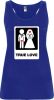 Camisetas despedida mujer de tirantes de despedida true love 100% algodÃ³n para personalizar vista 1